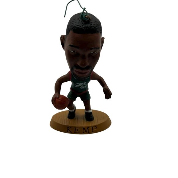 Shawn Kemp Headliners Christmas Tree Ornament Vintage 90's Seattle Super Sonics - Picture 4 of 5